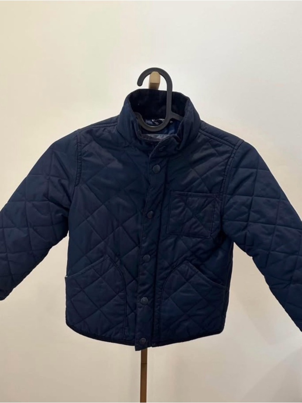 J. Crew Kids Quilted Navy Puffer Jacket